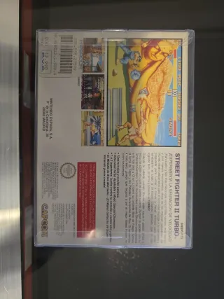 Street Fighter II Turbo SNES PAL Version
