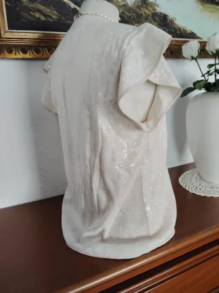 Camisa Adolfo Dominguez Beige Talla M