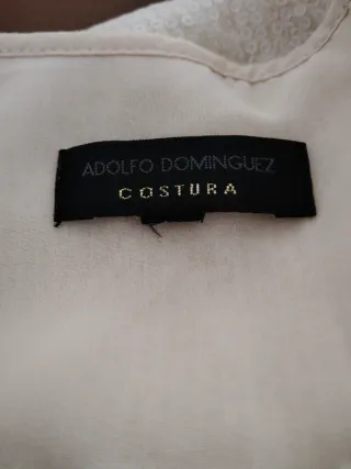 Camisa Adolfo Dominguez Beige Talla M