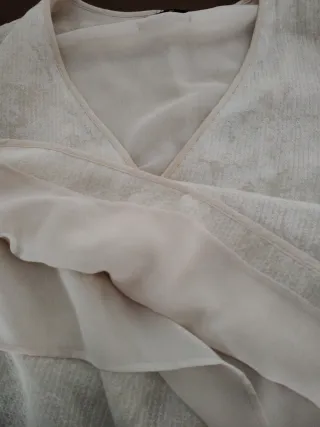 Camisa Adolfo Dominguez Beige Talla M