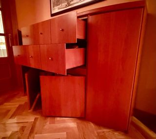 Aparador salón de cerezo macizo. Dimensiones 180x1