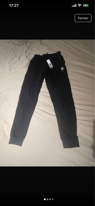 Karl Lagerfeld Pantalones de Chándal Negros