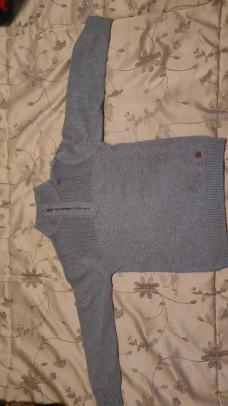 Jersey Zara niño Talla 9-10 gris