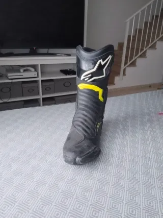 Botas Alpinestars SMX 6 Negras/Amarillas talla 42