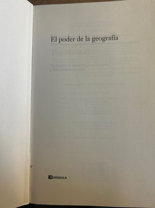 El poder de la geografía: Los diez territorios ...
