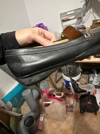 Mocasines Geox Piel Negro