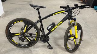 Bicicleta Montaña Helliot Bangkok Negra/Amarilla