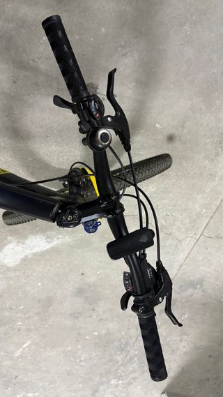 Bicicleta Montaña Helliot Bangkok Negra/Amarilla