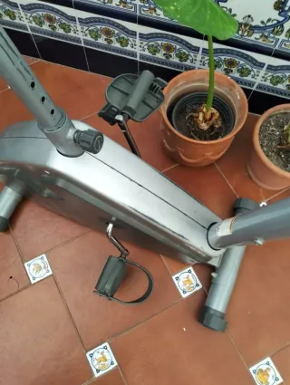 Bicicleta Estática Gris