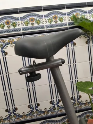 Bicicleta Estática Gris