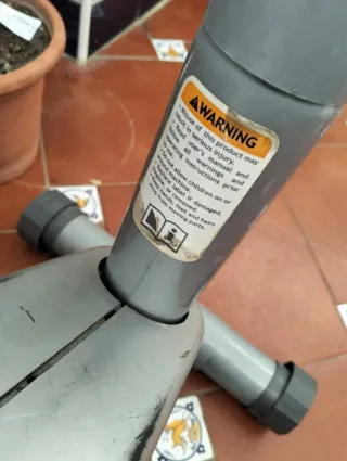 Bicicleta Estática Gris