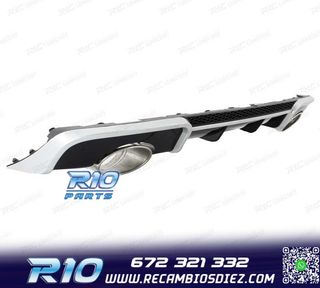 DIFUSOR AUDI A3 8V 12-16 LOOK RS + COLAS ESCAPE
