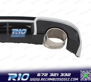 DIFUSOR AUDI A3 8V 12-16 LOOK RS + COLAS ESCAPE