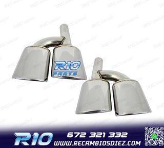 COLAS ESCAPE ESPECIFICA MERCEDES CLASE C W204 07-15 LOOK AMG