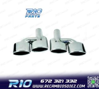 COLAS ESCAPE ESPECIFICA MERCEDES CLASE C W204 07-15 LOOK AMG