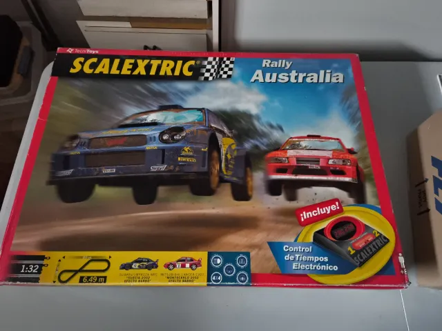 Scalextric Rally Australia - Control Tiempos
