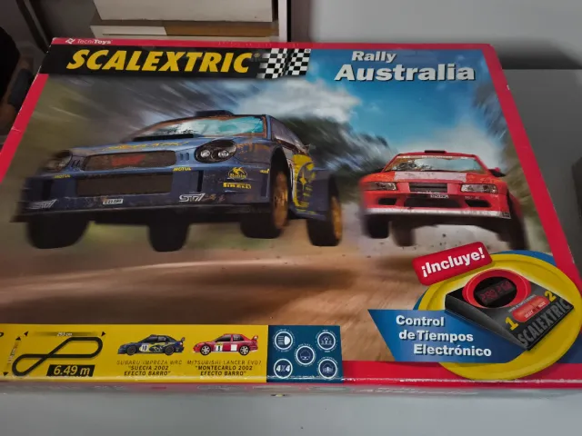 Scalextric Rally Australia - Control Tiempos
