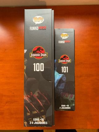 2 juegos FunkoVerse Jurassic Park