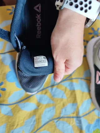 Scarpe Reebok Bambino Tg 34 Blu/Rosa