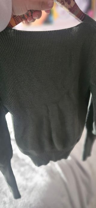 Jersey verde de punto