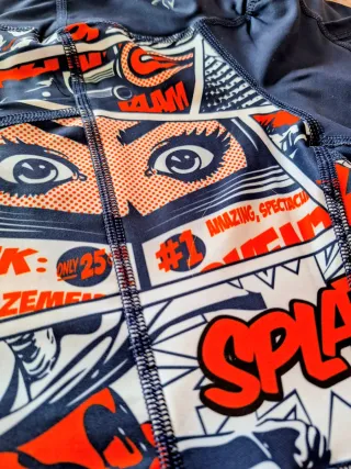 Mallas cortas Titan Box Wear mujer cómic