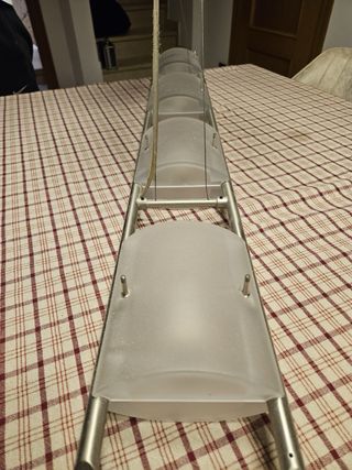 Mueble de comedor completo madera y cristal