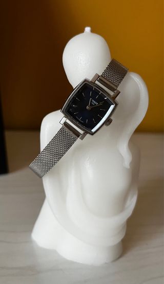 Reloj Tissot Negro y Plateado