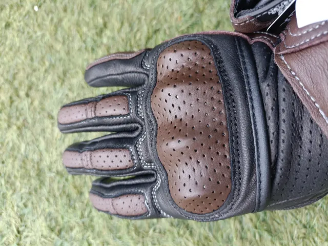 Guantes de Moto FOX Marrones y Negros