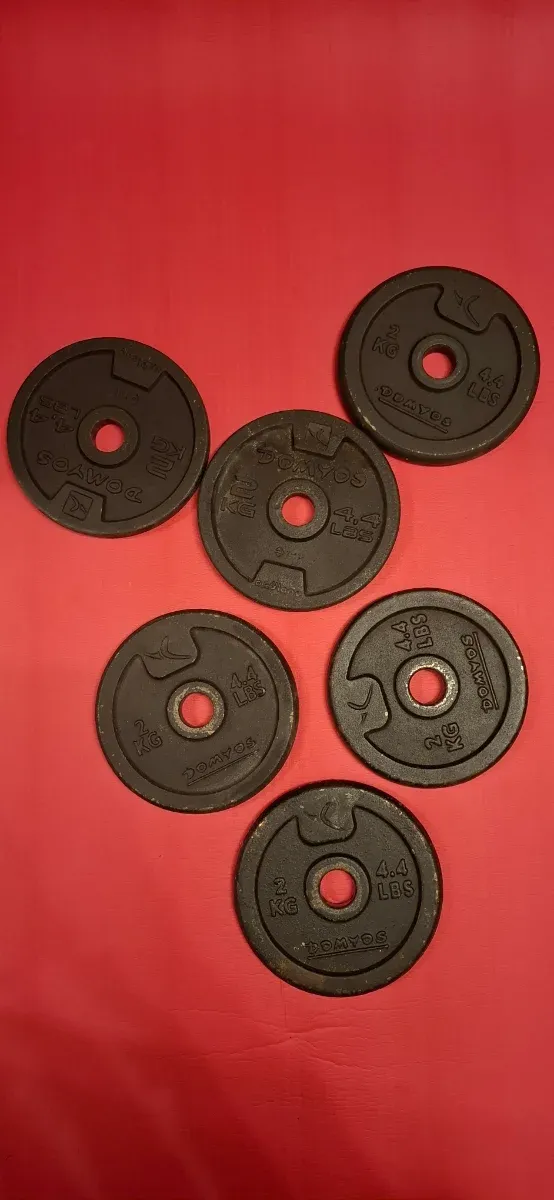 Discos de pesas gimnasio