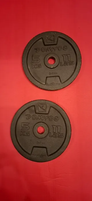 Discos de pesas gimnasio