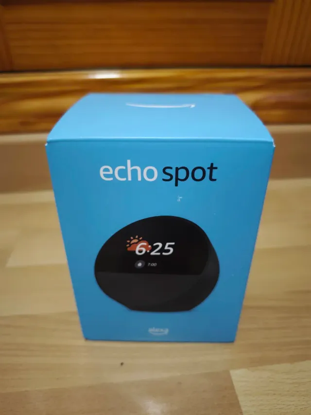 Amazon Echo Spot - Reloj Inteligente NEGRO