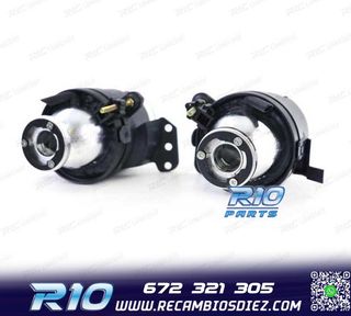 FAROS ANTINIEBLAS CON LUPA PARAGOLPES BMW TIPO M