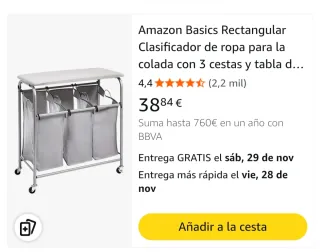 Mesa auxiliar con ruedas