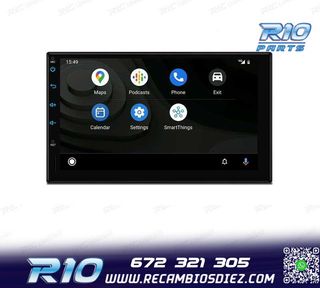 RADIO GPS ANDROID 14 2DIN 7" MULTIMEDIA GPS HD 3 USB SD