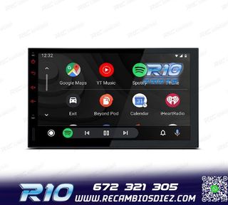 RADIO GPS ANDROID 14 2DIN 7" MULTIMEDIA GPS HD 3 USB SD