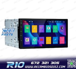 RADIO GPS ANDROID 14 2DIN 7" MULTIMEDIA GPS HD 3 USB SD