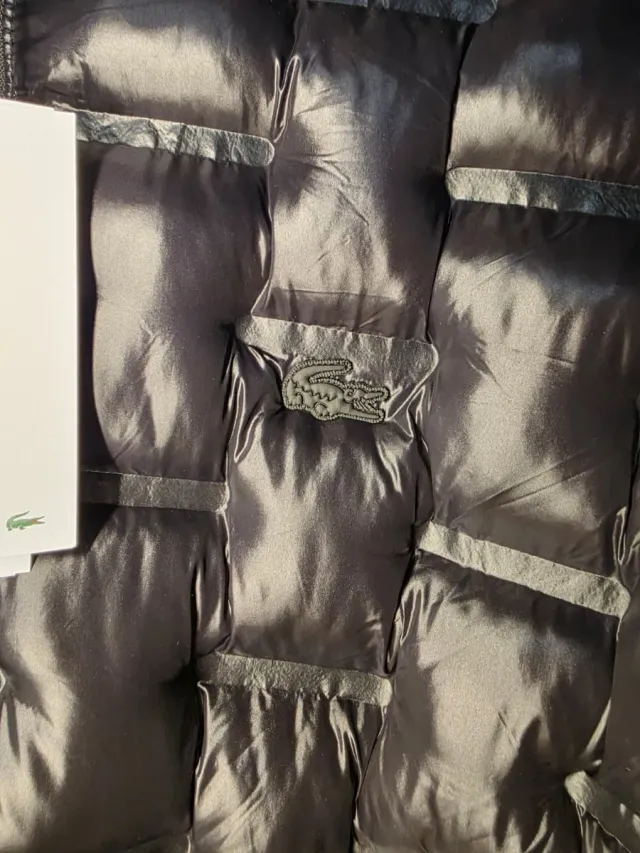 Chaqueta Lacoste Negra Hombre