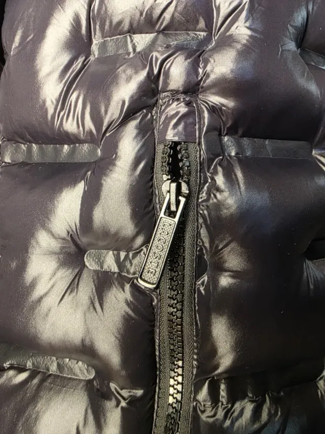 Chaqueta Lacoste Negra Hombre