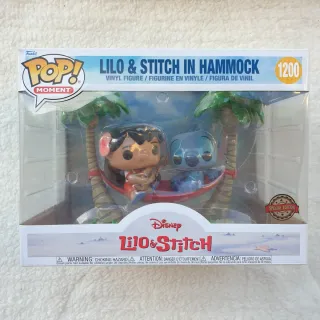 Funko Pop! Lilo & Stitch in hammock 1200