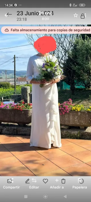 Vestido de Novia Largo
