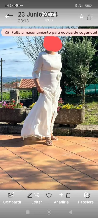 Vestido de Novia Largo