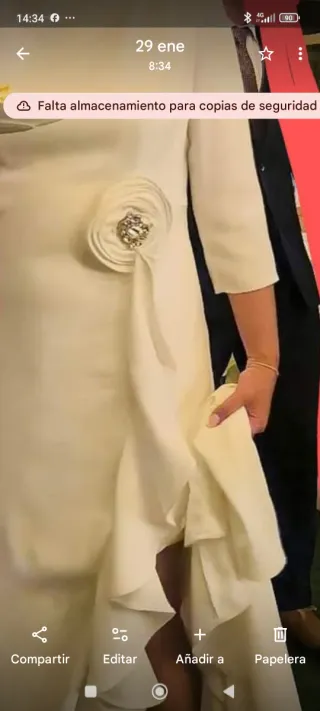 Vestido de Novia Largo