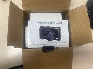 Cámara Digital 4K Negra
