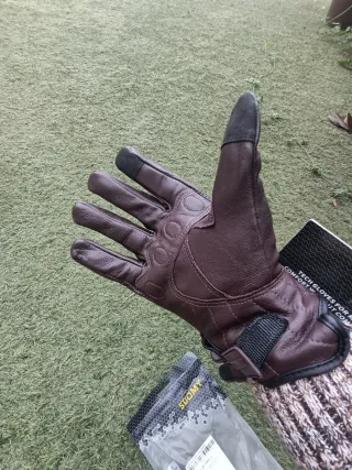 Guantes Moto Suomy Marrón Talla L