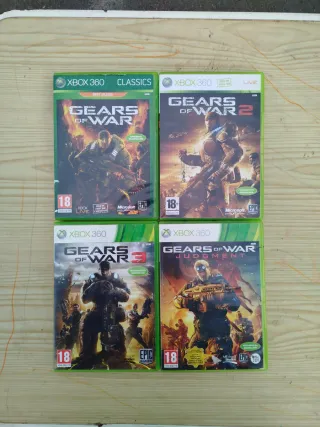 Gears of War Saga Completa Xbox 360
