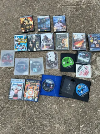 Lote Juegos PS2, PS3 y PC