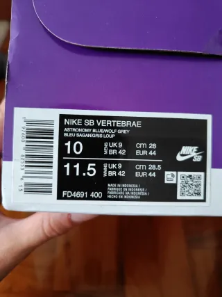 Deportivas Nike SB Vertebrae Azules