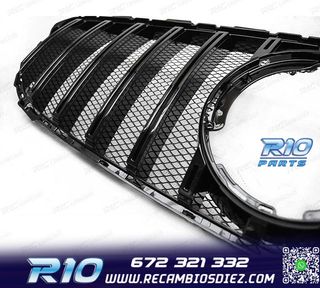 PARRILLA MERCEDES W205 18-21 LOOK SPORT NEGRO BRILLO