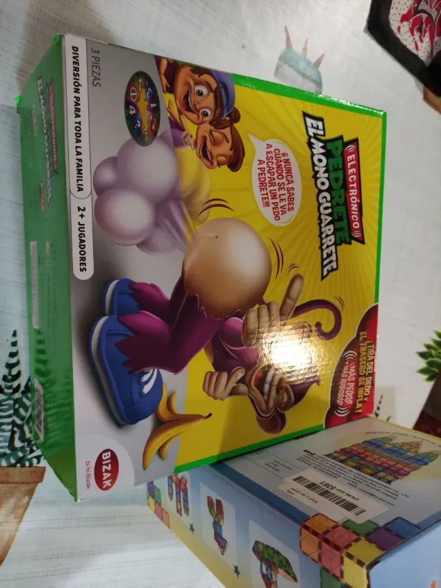 Pedrete El Mono Guarrete Juego Electrónico