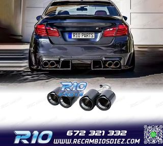 COLAS ESCAPE BMW LOOK M PERFORMANCE CROMO CARBONO